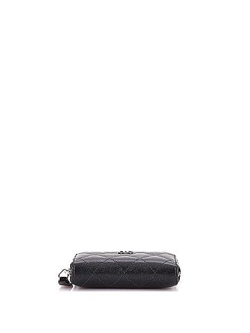 Chanel CC Zip Coin Purse Quilted Caviar Small (view 2)