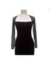 Cache Black Brown Cocktail Dress Size XS - photo 4