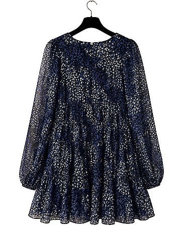 Ted Baker London Trissa Metallic  Cocktail Dress (view 2)