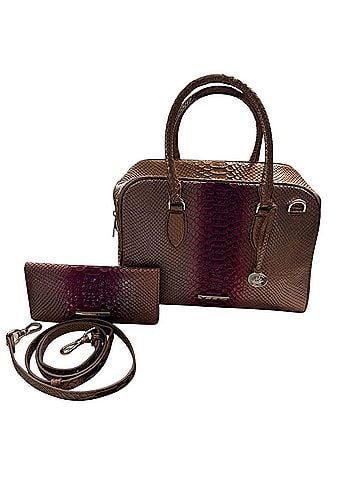 Brahmin Leather Satchel (view 1)