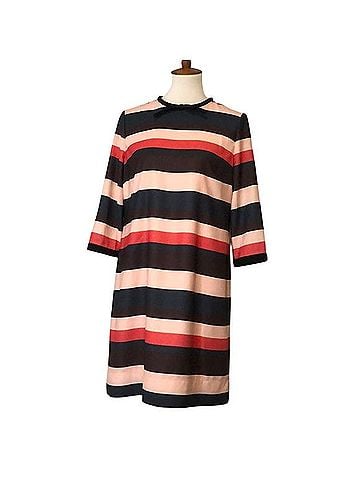 Ted Baker London horizontal striped tie bow dress Casual Dress (view 1)