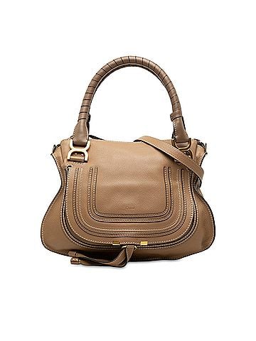Chloé Medium Leather Marcie Satchel (view 1)