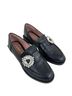 Gianni Bini 100% Leather Solid Black Flats Size 6 1/2 - photo 2