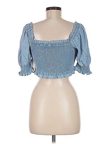 Bar III Bar Iii Short Sleeve Top (view 2)