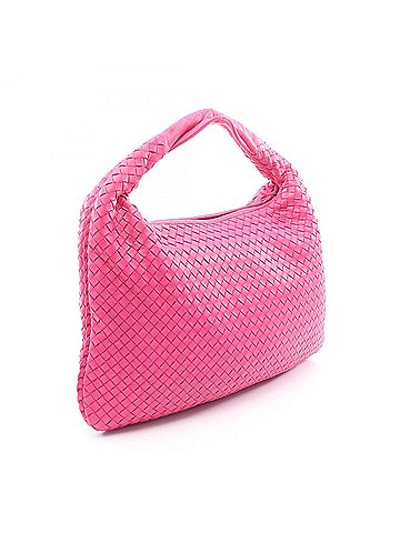 Bottega Veneta Bottega Veneta Intrecciato Shoulder Bag/Handbag, Leather, Women's, Pink (view 2)