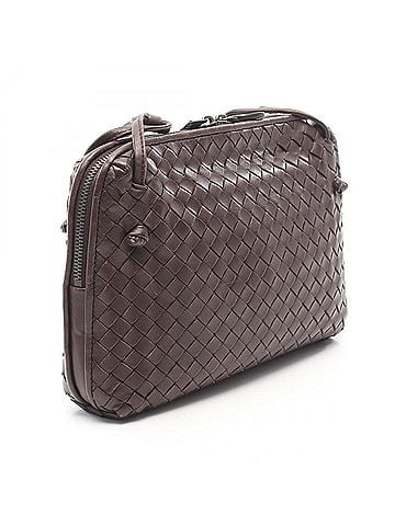 Bottega Veneta Bottega Veneta Nodini Intrecciato Shoulder Bag/Handbag, Leather, Women's, Brown (view 2)