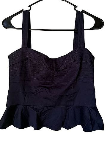 Veronica Beard Carnegie Sleeveless T-Shirt (view 2)