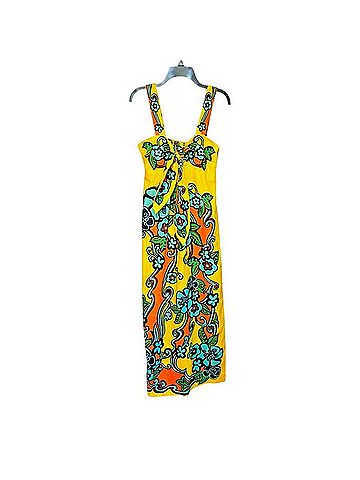 ALEMAIS Flame Cocktail Dress (view 2)