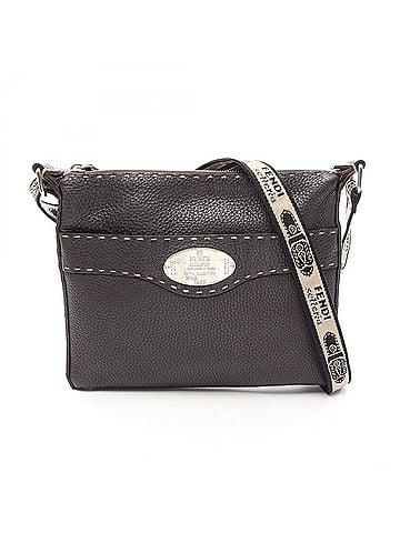 Fendi Fendi Selleria Shoulder Bag/Handbag, Leather, Women's, Brown, 8BT092 (view 1)