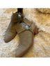 FRYE Frye Tan Suede Back Zip Up Booties Boots - photo 8