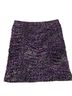 BCBGMAXAZRIA Print Purple Black Skort Size S - photo 1