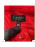Topshop 92% Polyester 8% Elastane 100% Polyester Red Jumpsuit Size 6 - photo 3