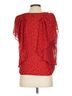 MISA Los Angeles 100% Viscose Floral Red Blouse Size XS - photo 2