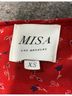 MISA Los Angeles 100% Viscose Floral Red Blouse Size XS - photo 4