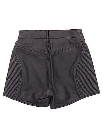 Roberto Cavalli Just Cavalli Leather Motorcycle Shorts (view 2)