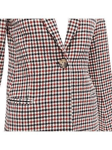 Khaite Khaite Checked Virgin Wool Blazer (view 2)