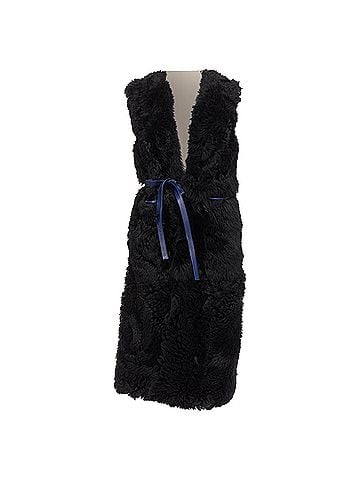 MARNI Marni Shearling Fur Leather Belt (view 1)