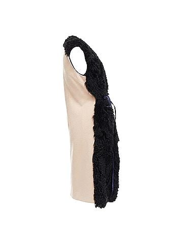 MARNI Marni Shearling Fur Leather Belt (view 2)