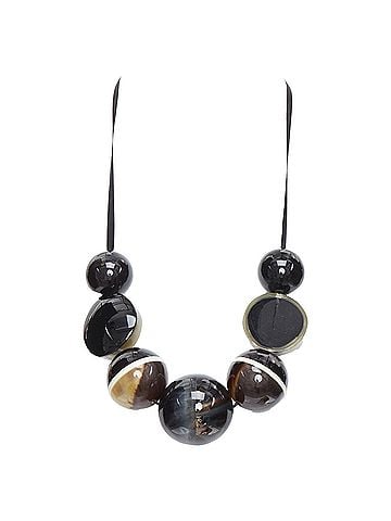 MARNI Marni Giant Balls Tie Ribbon Necklace (view 1)