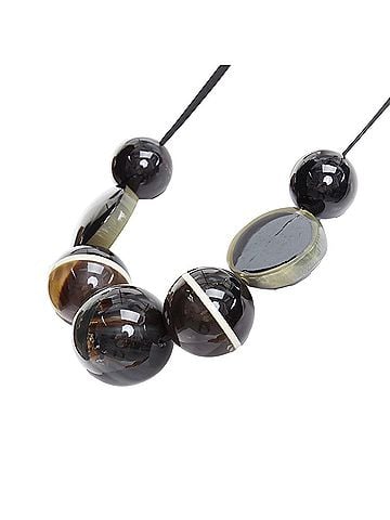 MARNI Marni Giant Balls Tie Ribbon Necklace (view 2)