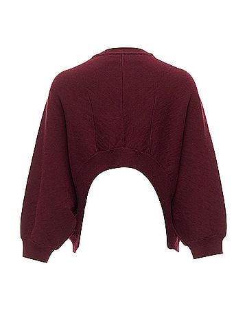 MARNI Marni 100% Wool Batwing Boxy Sweater (view 1)