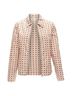 MARNI 100% Nylon Red Marni Checkerboard Zip Shell Jacket Size 2 - photo 1