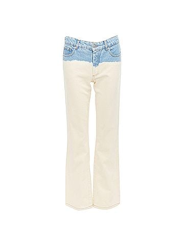 Dries Van Noten Dries Van Noten Ombre Dip Dye Wide Jeans (view 1)