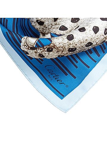 Cartier Cartier Silk Panther Print Scarf (view 2)
