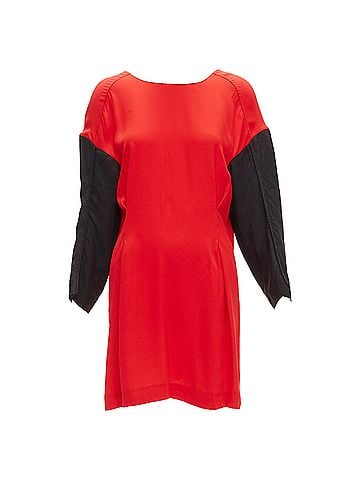 MARNI Marni Contrast Cutout Tie Back Dress (view 2)