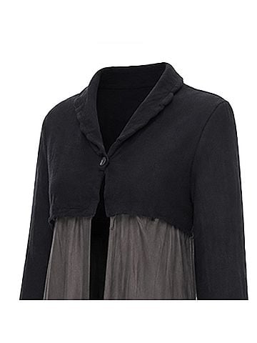 Comme des Garçons Comme Des Garcons Shrunken Wool Duster Coat (view 2)
