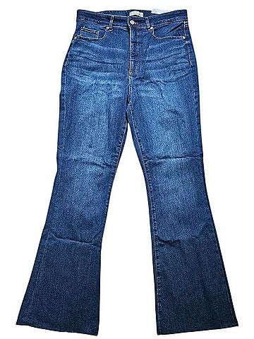 Ann Taylor LOFT The Slim Flare High Rise Curvy Fit Jeans (view 1)