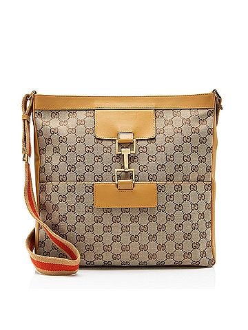 Gucci Gucci Vintage GG Canvas Bardot Pocket Messenger (view 1)