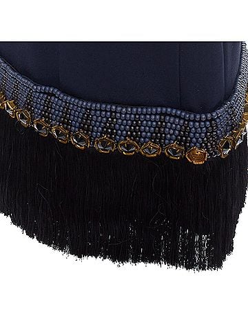 MARNI Marni Bead Crystal Fringe Knee Skirt (view 2)