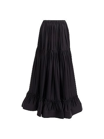 Stella McCartney Stella Mccartney Silk Flounce Tiered Skirt (view 1)
