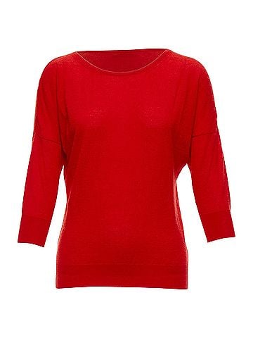 Alexander McQueen Alexander Mcqueen Cashmere Wide Neck Sweater Top (view 1)