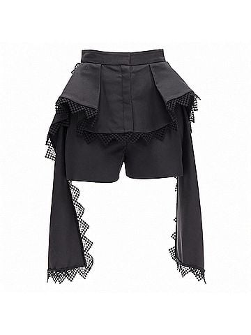 Alexander McQueen Alexander Mcqueen Peplum Draped Shorts (view 1)