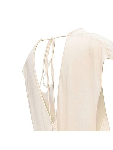 The Row The Row Silk Modal Knit Wrap Tunic Vest (view 2)