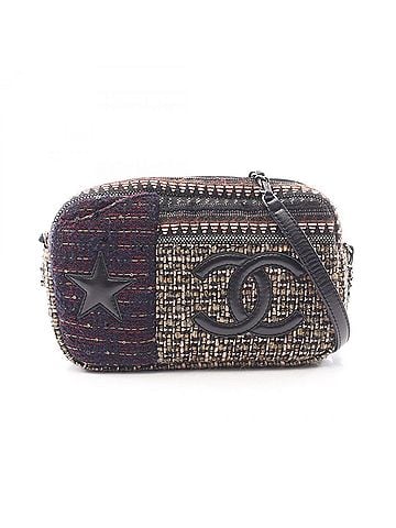 Chanel Chanel Coco Mark Shoulder Bag Handbag Fabric Leather Women's Multicolor (view 1)