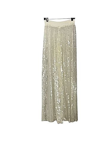 Norma Kamali Boyfriend Sequin Wide Leg Pants Casual Pants (view 2)
