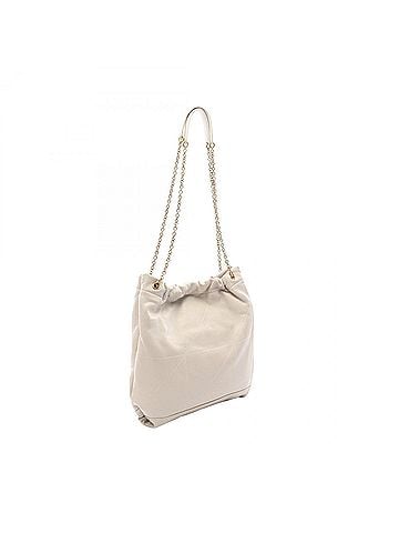 Yves Saint Laurent Yves Saint Laurent Saint Laurent Paris Jamie Shoulder Bag/Handbag, Leather, Women's, Ivory, 781666 (view 2)