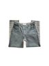 Monse Layered Waistband Hybrid Cotton Denim and Plaid Wool Pants - photo 3