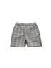 Monse Layered Waistband Hybrid Cotton Denim and Plaid Wool Pants - photo 4