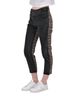 Monse Layered Waistband Hybrid Cotton Denim and Plaid Wool Pants - photo 1