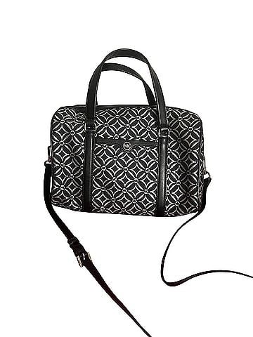 Michael Kors Leather Satchel (view 1)