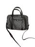 Michael Kors Floral Black Silver Leather Satchel One size - photo 1