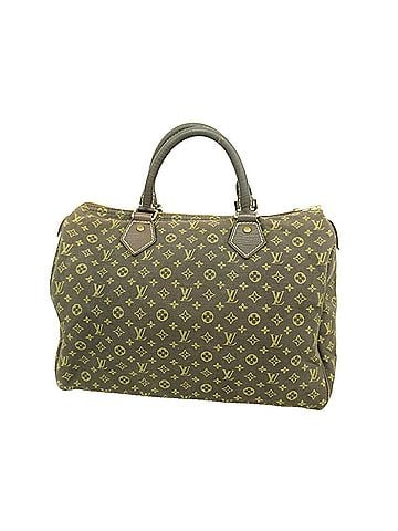 Louis Vuitton Louis Vuitton Monogram Mini Lin Speedy 30 Handbag M95224 Ebene Women's OP015526 (view 1)