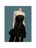 Windsor Taffeta Strapless High-Low Evening Dress With Bubble Hemline Cocktail Dress - photo 12