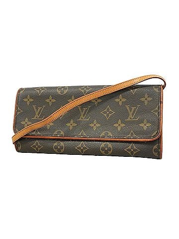 Louis Vuitton Louis Vuitton Monogram Pochette Twin GM Shoulder Bag M51852 Brown Women's P3484225 (view 1)