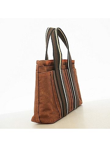 Hermès Hermes Troca Horizontal PM Canvas Tote Bag, Brown, Men's/Women's, P3484048 (view 2)