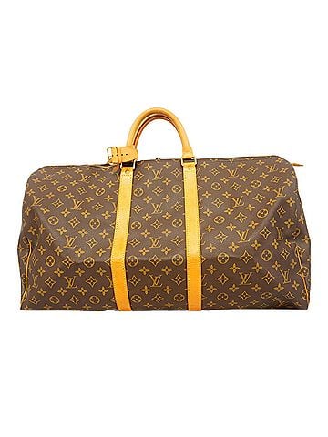 Louis Vuitton Louis Vuitton Bag/Boston Bag Monogram Keepall 55 M41424 Brown Men's/Women's P3472044 (view 1)
